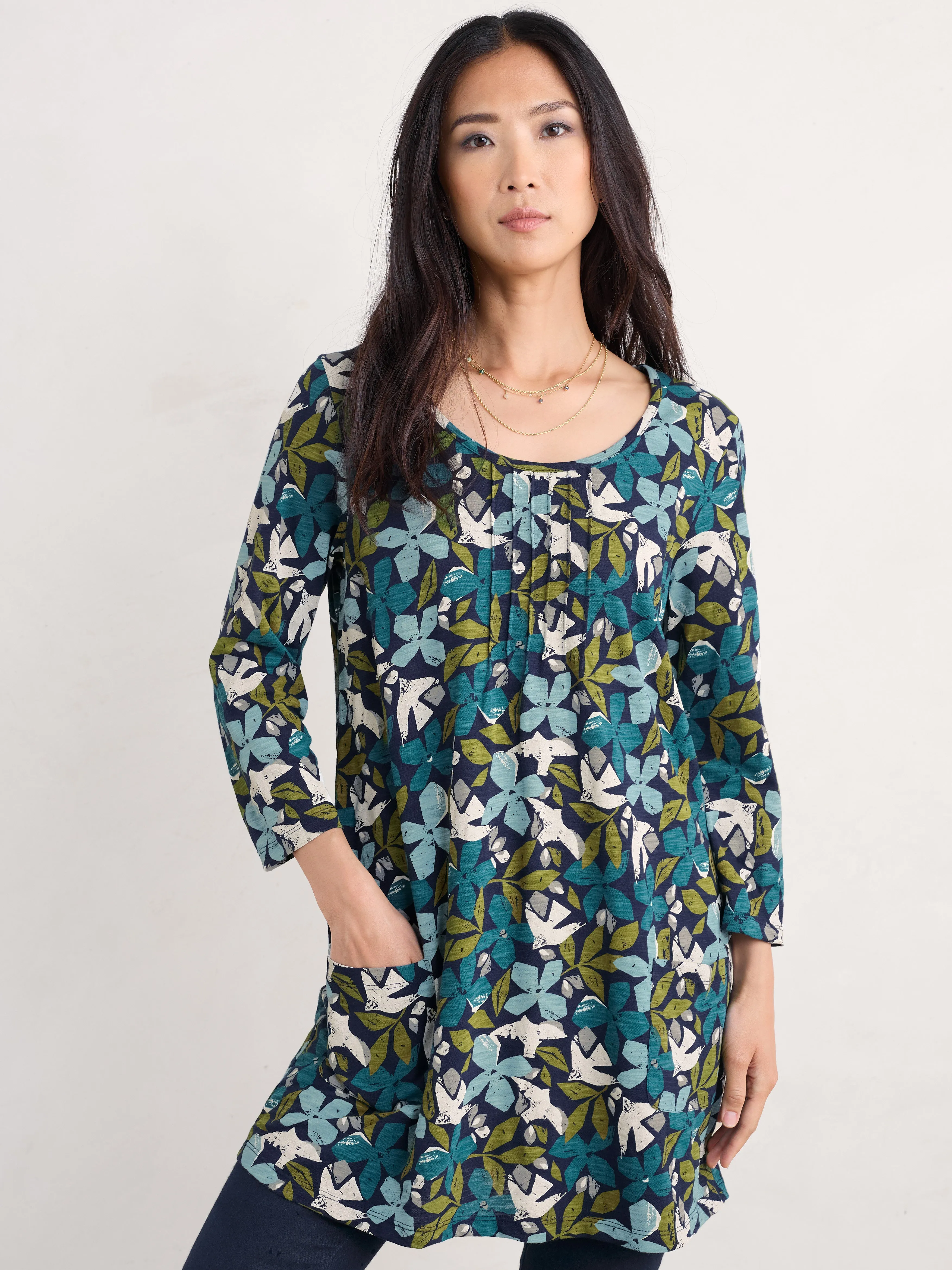 3/4 Busy Lizzy Tunic