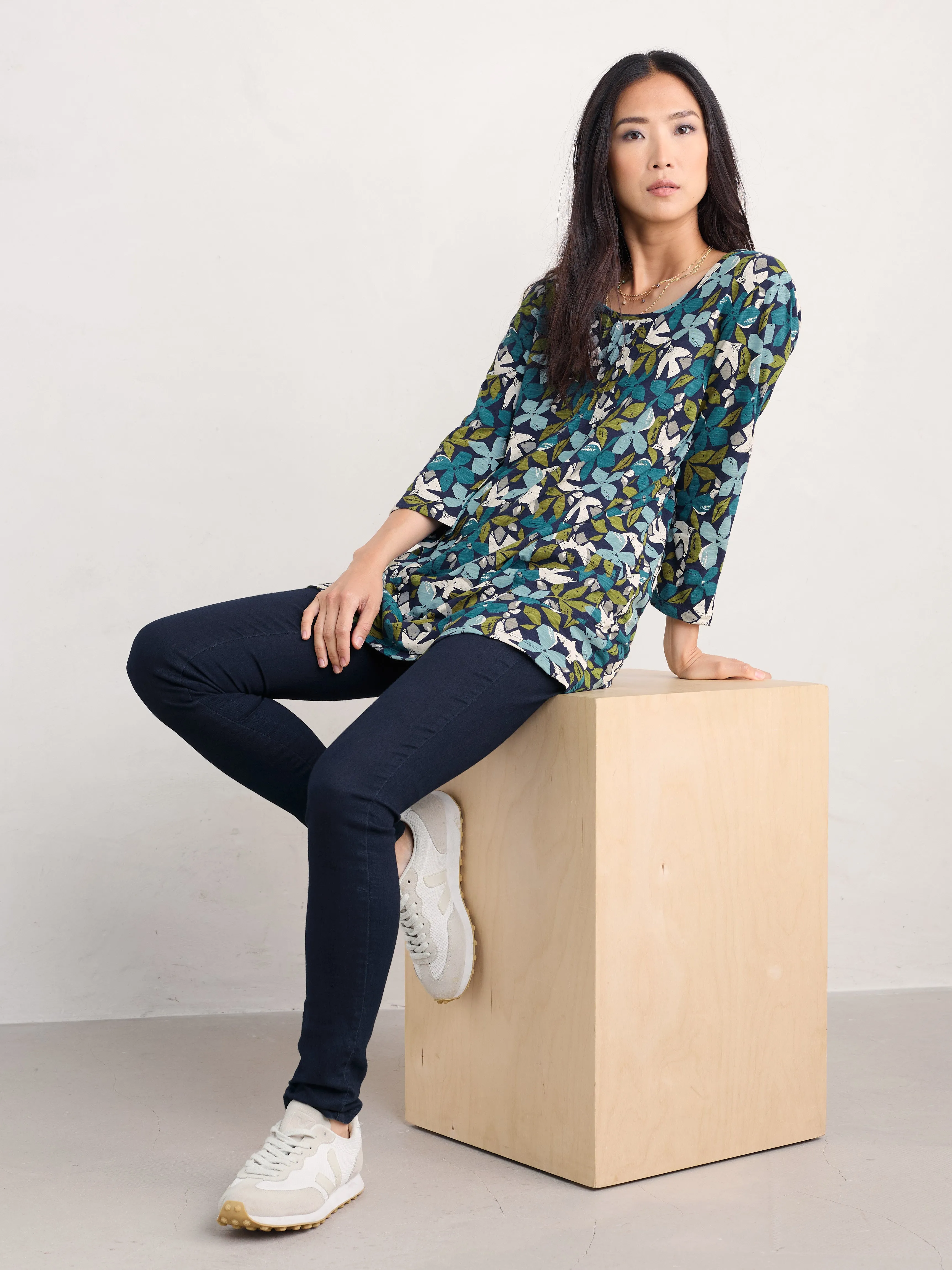 3/4 Busy Lizzy Tunic