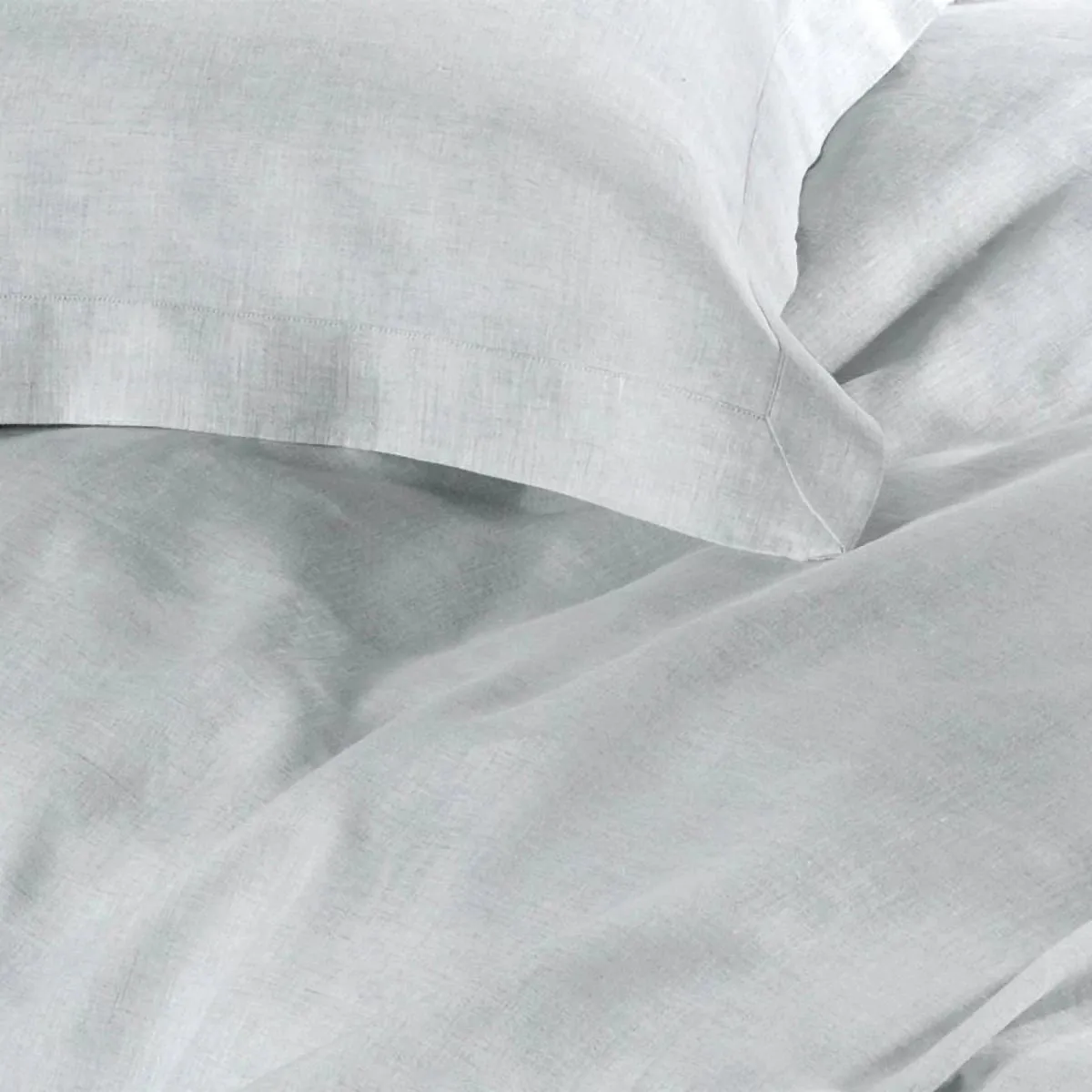 Abbotson Silver Linen Fitted Sheet by Sheridan