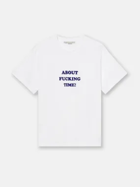 About Fucking Time! Boxy T-Shirt
