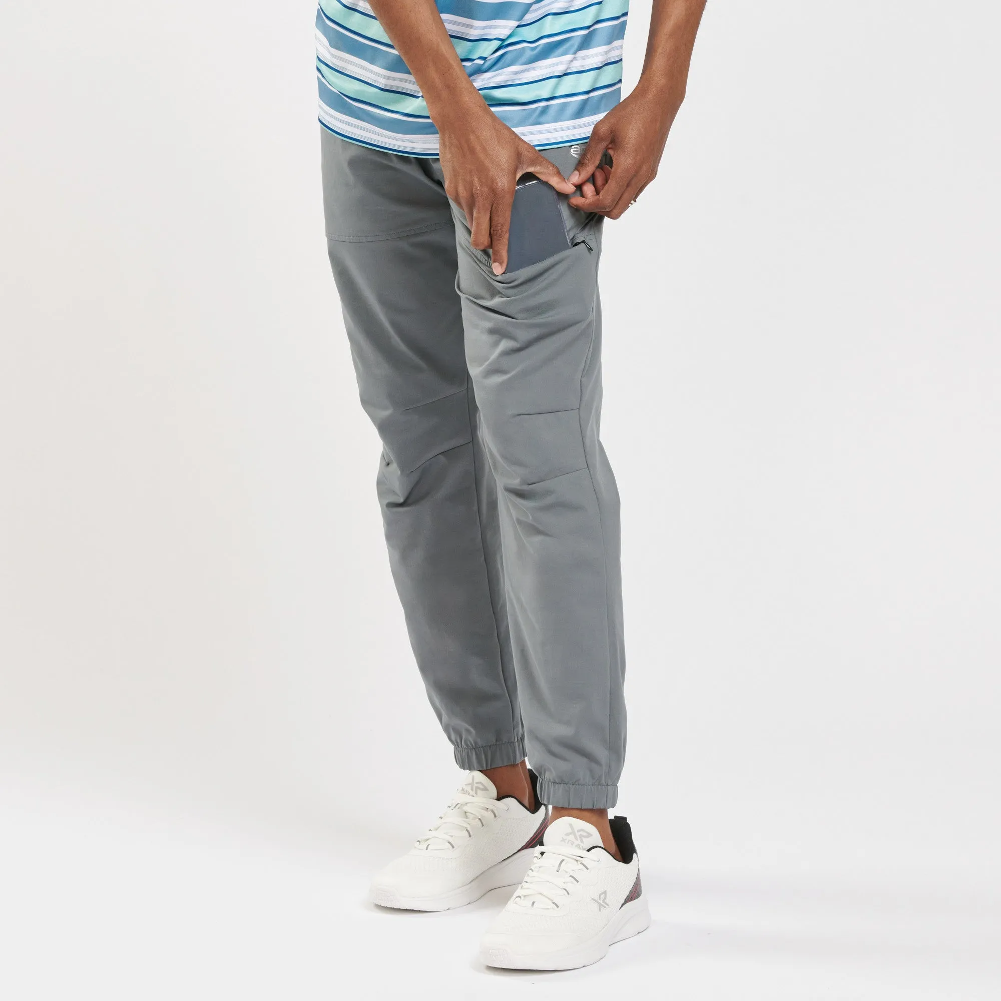 ACX Active Men's Ankle-Length Woven Joggers