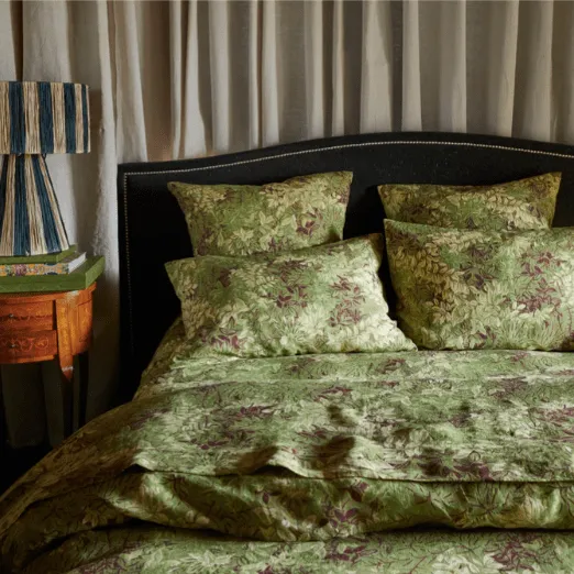 Alka Reed Linen Quilt Cover King
