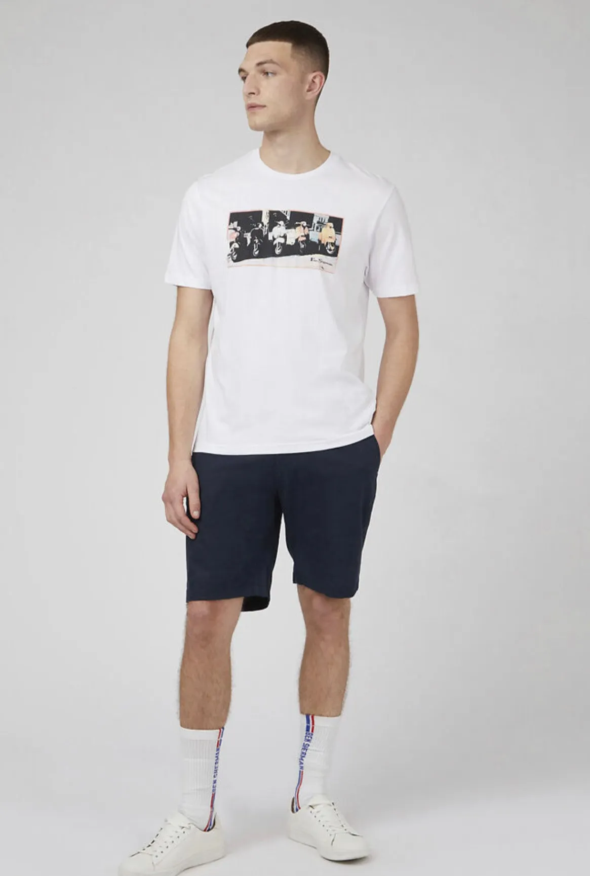 Ben Sherman Scooter Vibes T-Shirt 010
