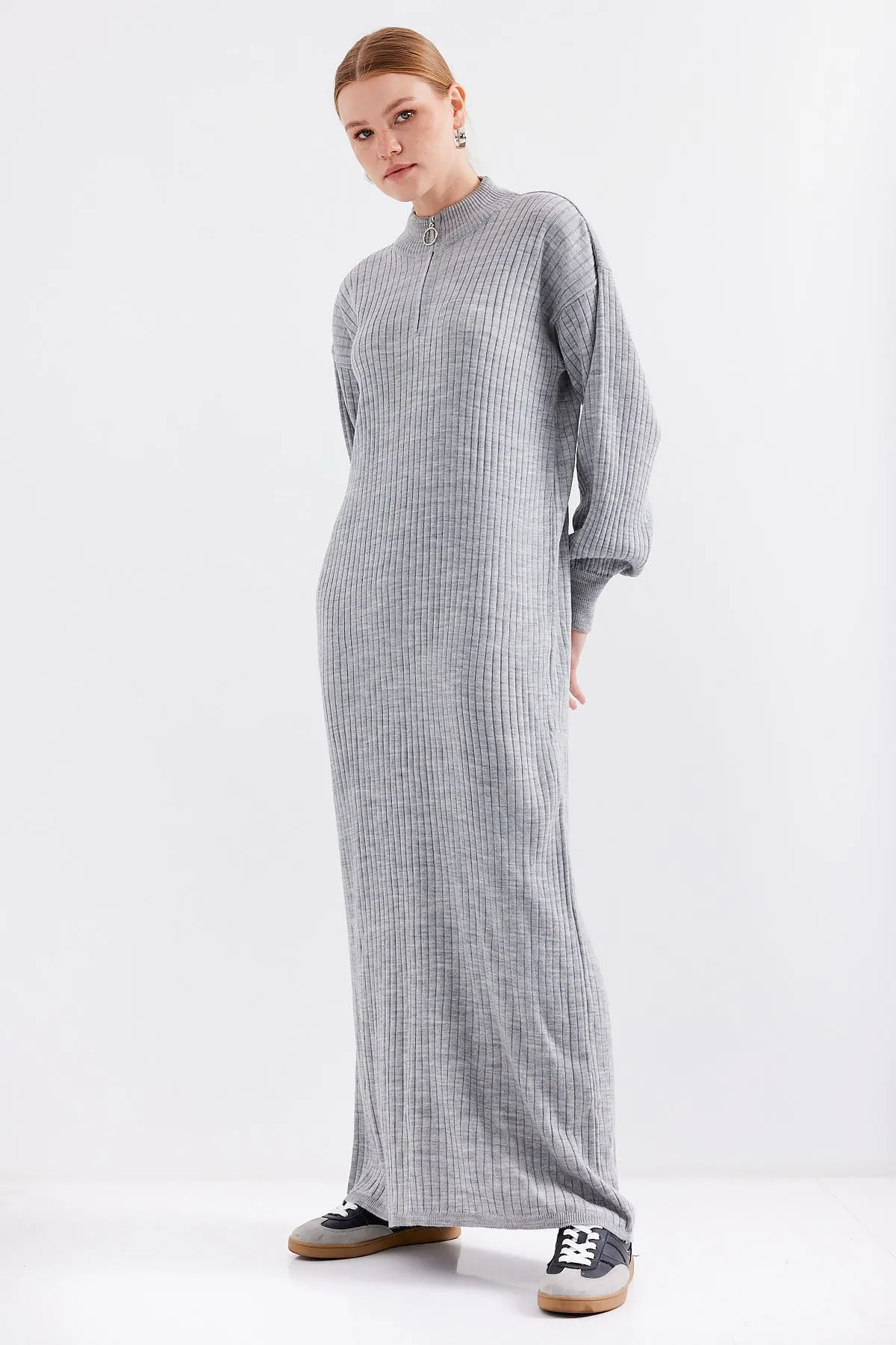 BGD Women Knit Dress - Grey - Avondale