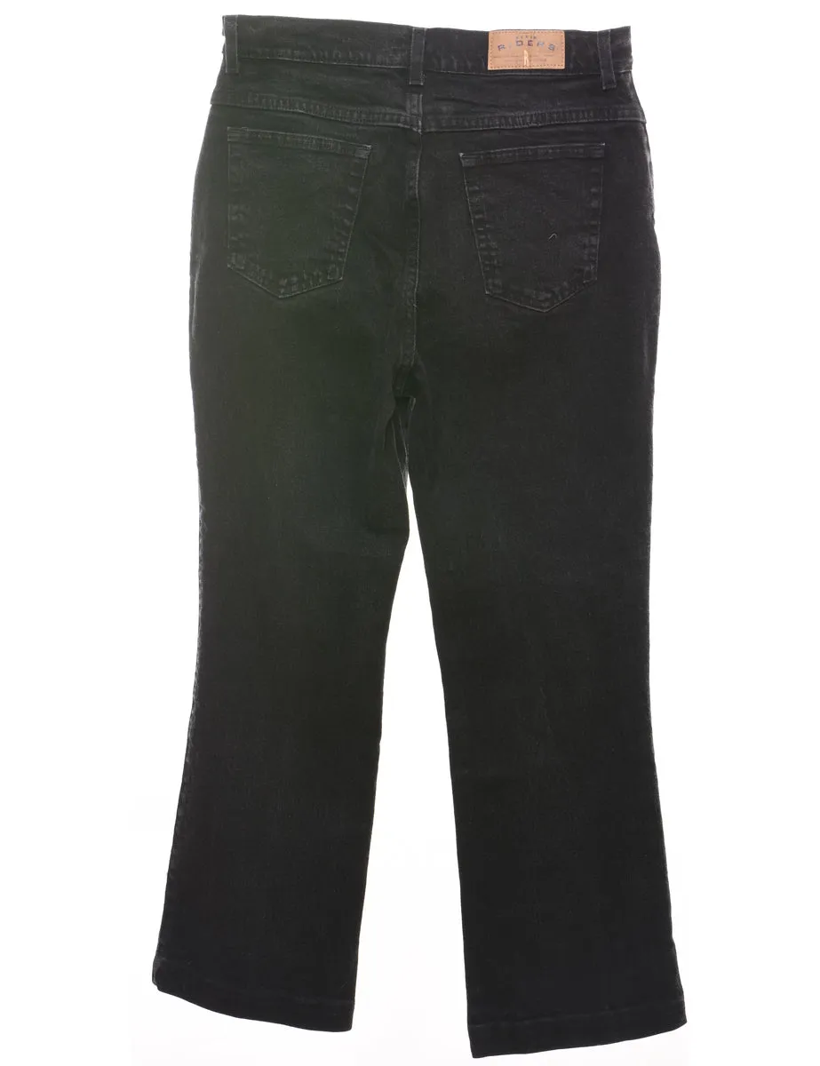Black Bootcut Lee Jeans - W30 L27