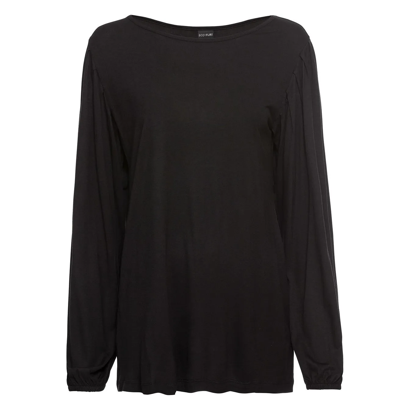 Bodyflirt Black Puff Sleeves Tunic