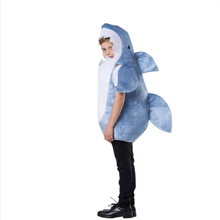 Boy's Halloween Costume - Blue Shark