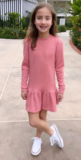 Cable Knit Dress, Multicolor