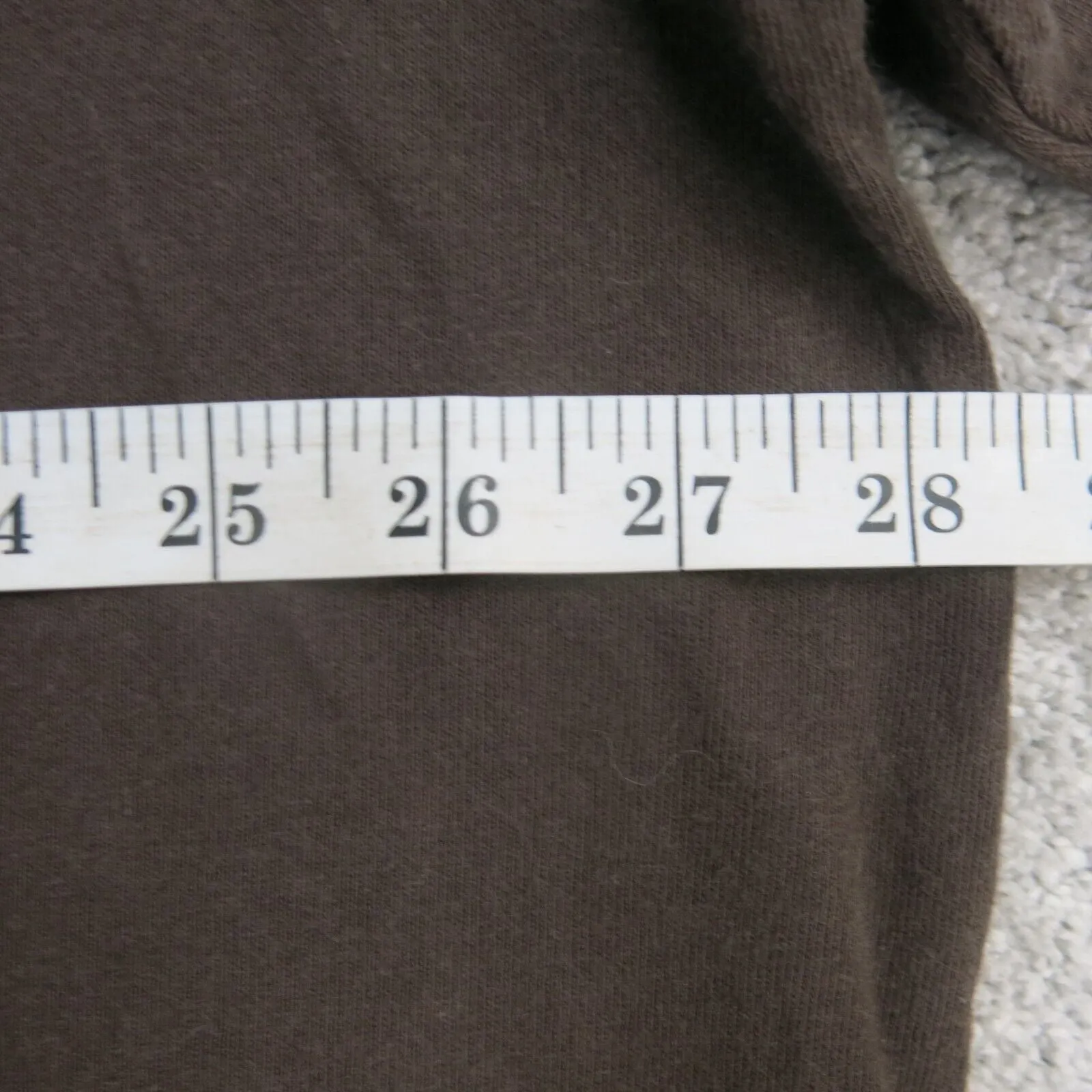 Carhartt Shirt Mens 2XL Brown Short Sleeve Crew Neck Tee Original Fit Casual
