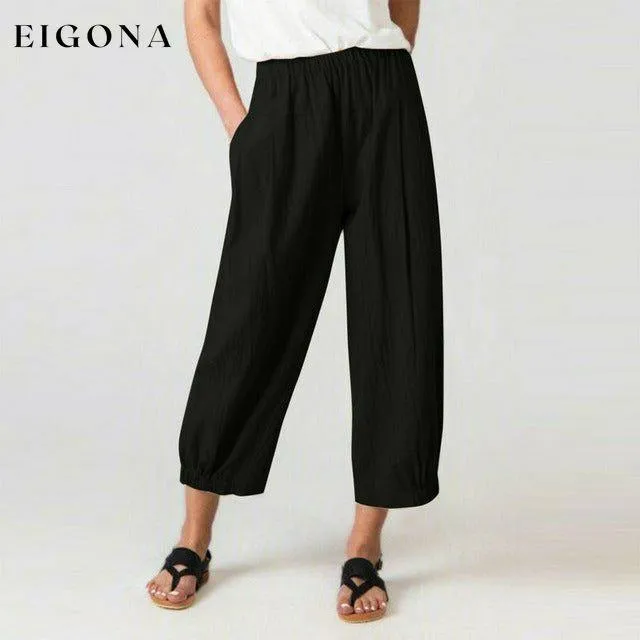 Casual High Waist Harem Pants