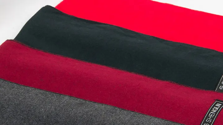 Casual Long Solid Color Scarf For Men