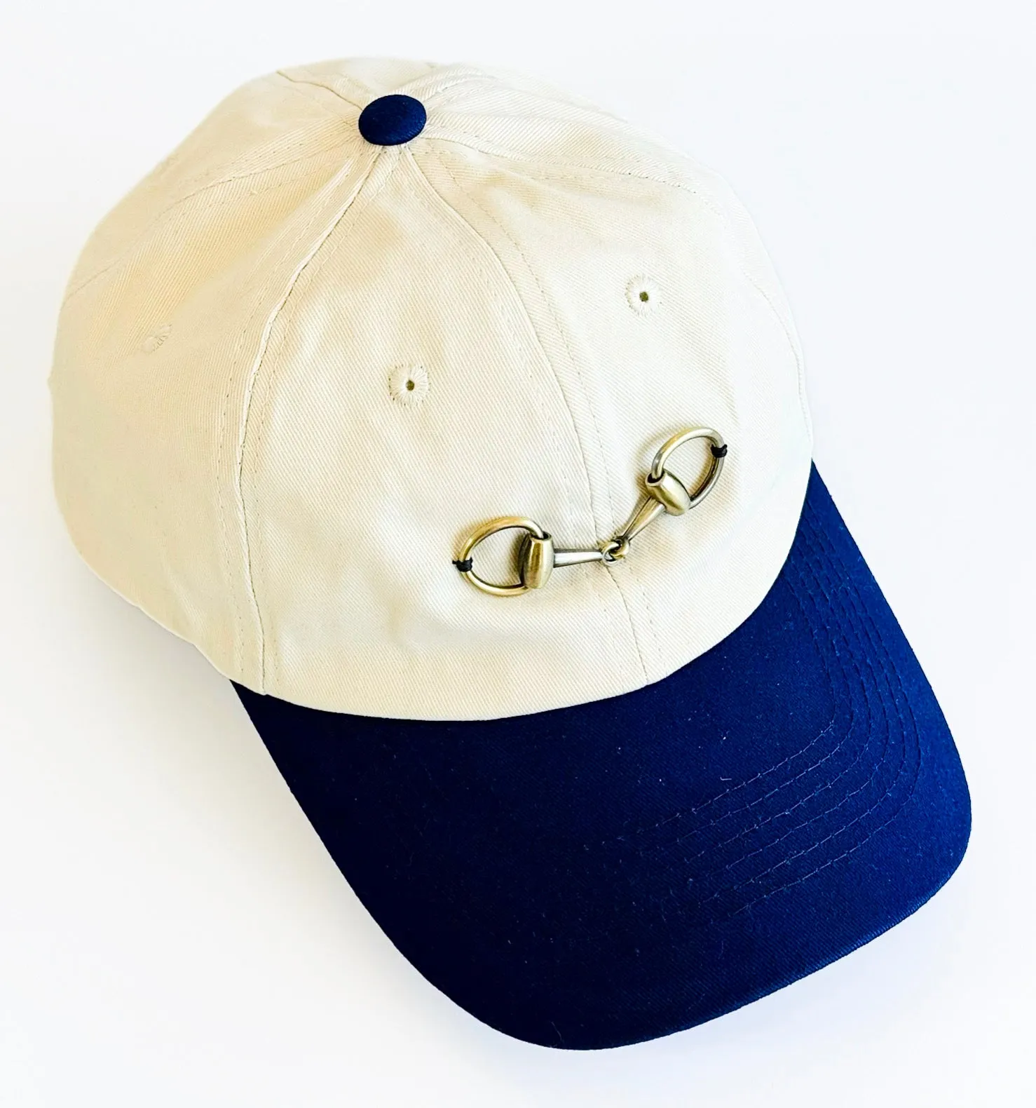CB Exclusive Two Tone Horsebit Hat - Navy