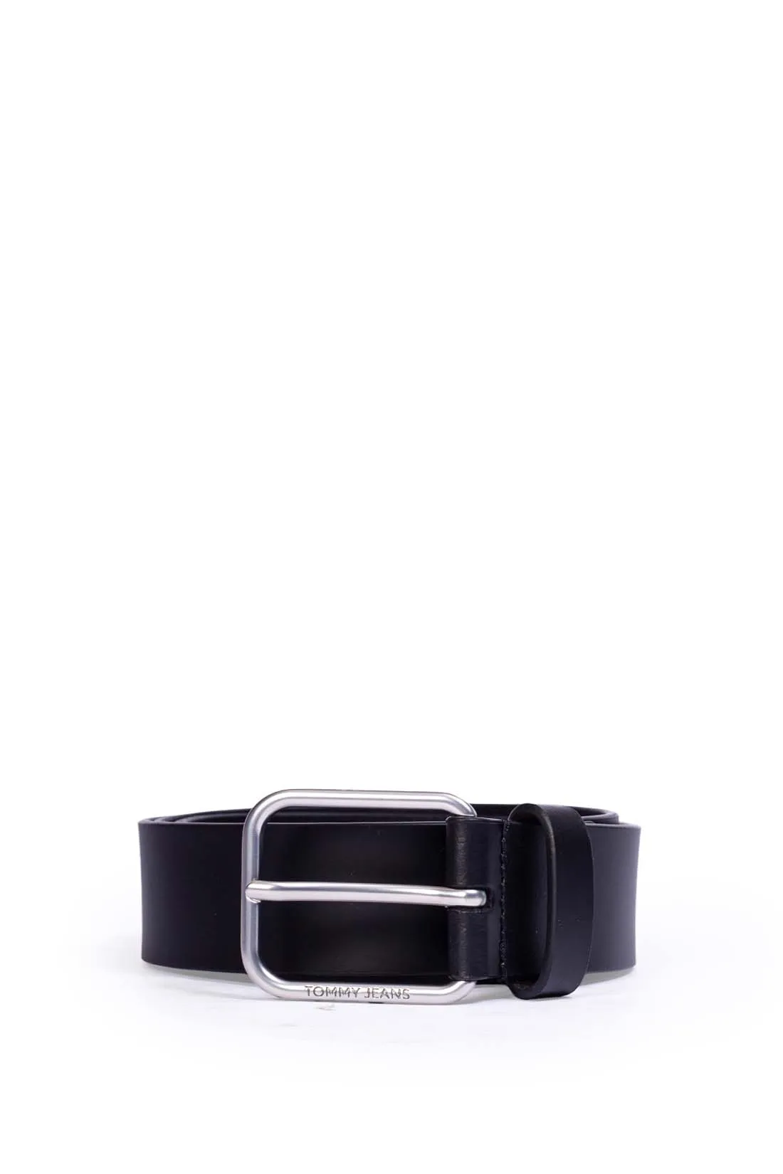 Ceinture Ceinture en cuir pour hommes avec plaque logo - Noir - Homme