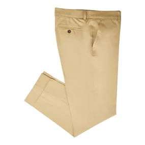 Chinos med opslag, dame, beige