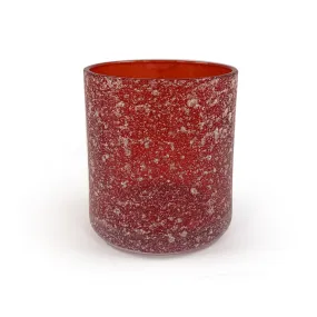 Christmas Candle - Snow Red