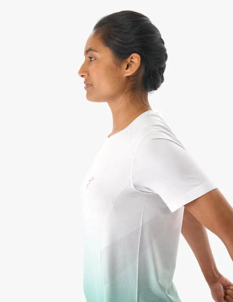 Compressport | Performance SS T-shirt | Sugar / Storm | Dames