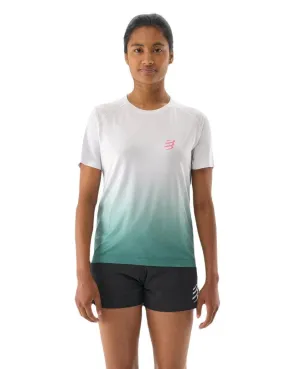 Compressport | Performance SS T-shirt | Sugar / Storm | Dames