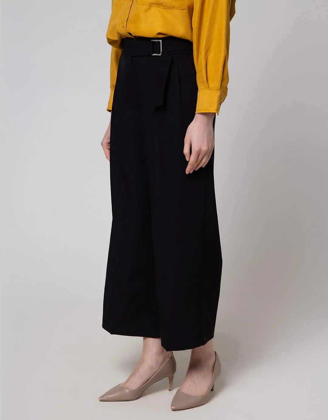 Connexion Long Pants Belted Tailored Trouser