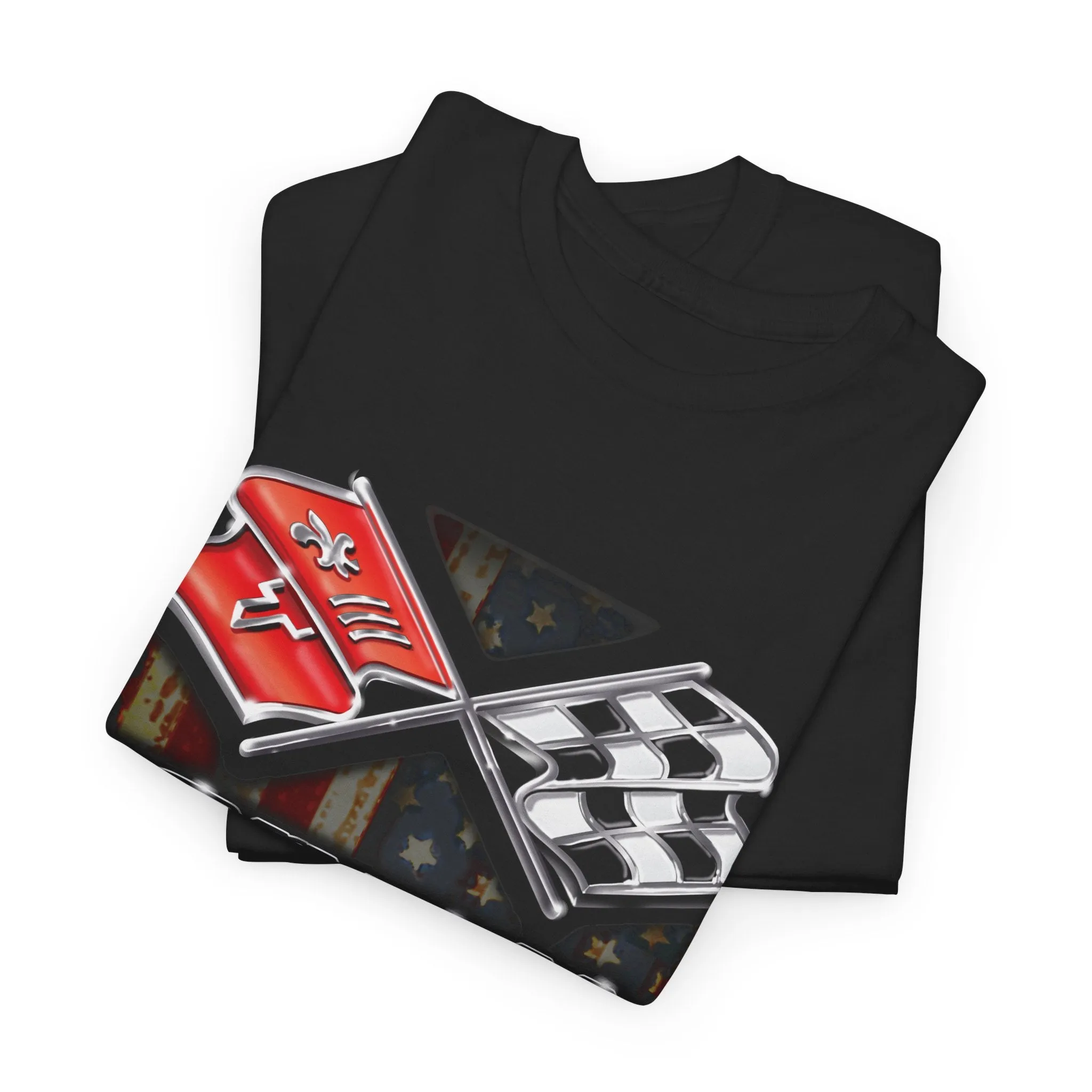 Corvette c3 Flag - Corvette C3 Flag logo shirt
