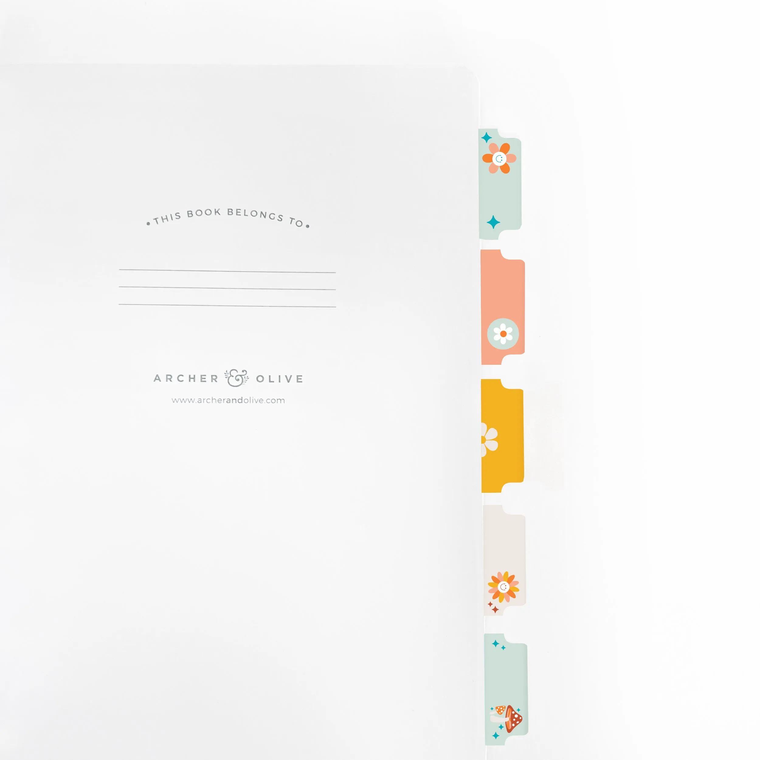 Daisy & Denim Printable Planner Tabs