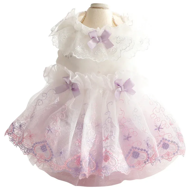 DIVA Pet- "Suzanne" Lace Party Dress