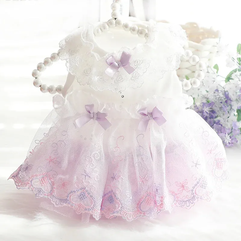 DIVA Pet- "Suzanne" Lace Party Dress