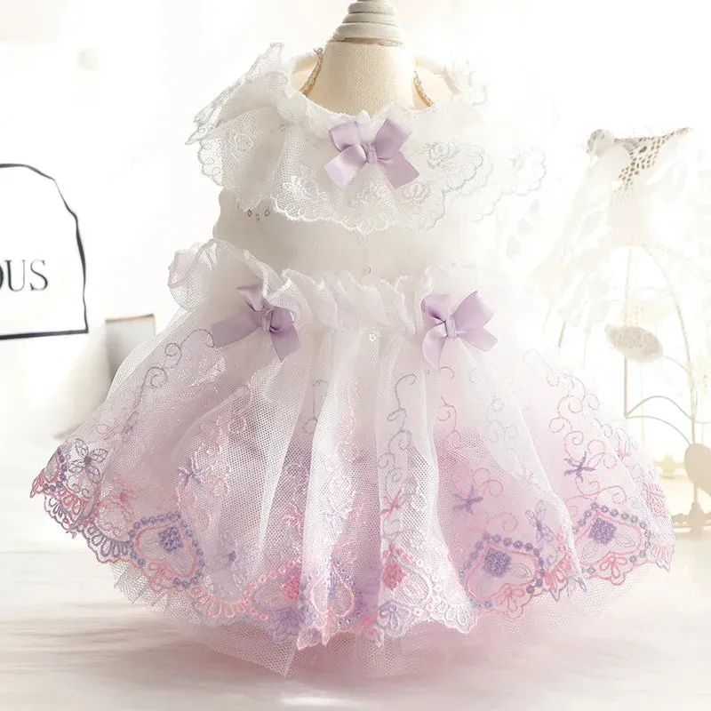 DIVA Pet- "Suzanne" Lace Party Dress