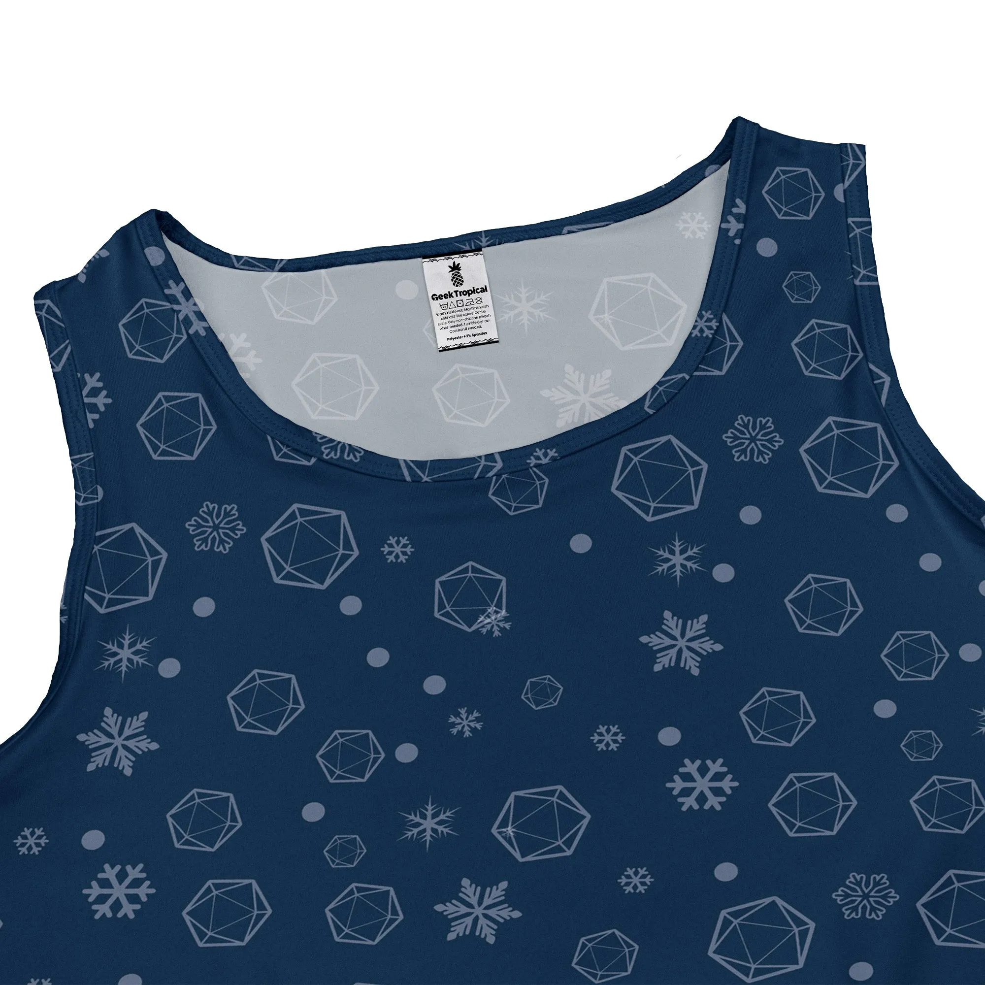 DND Dice Snowflakes Dress