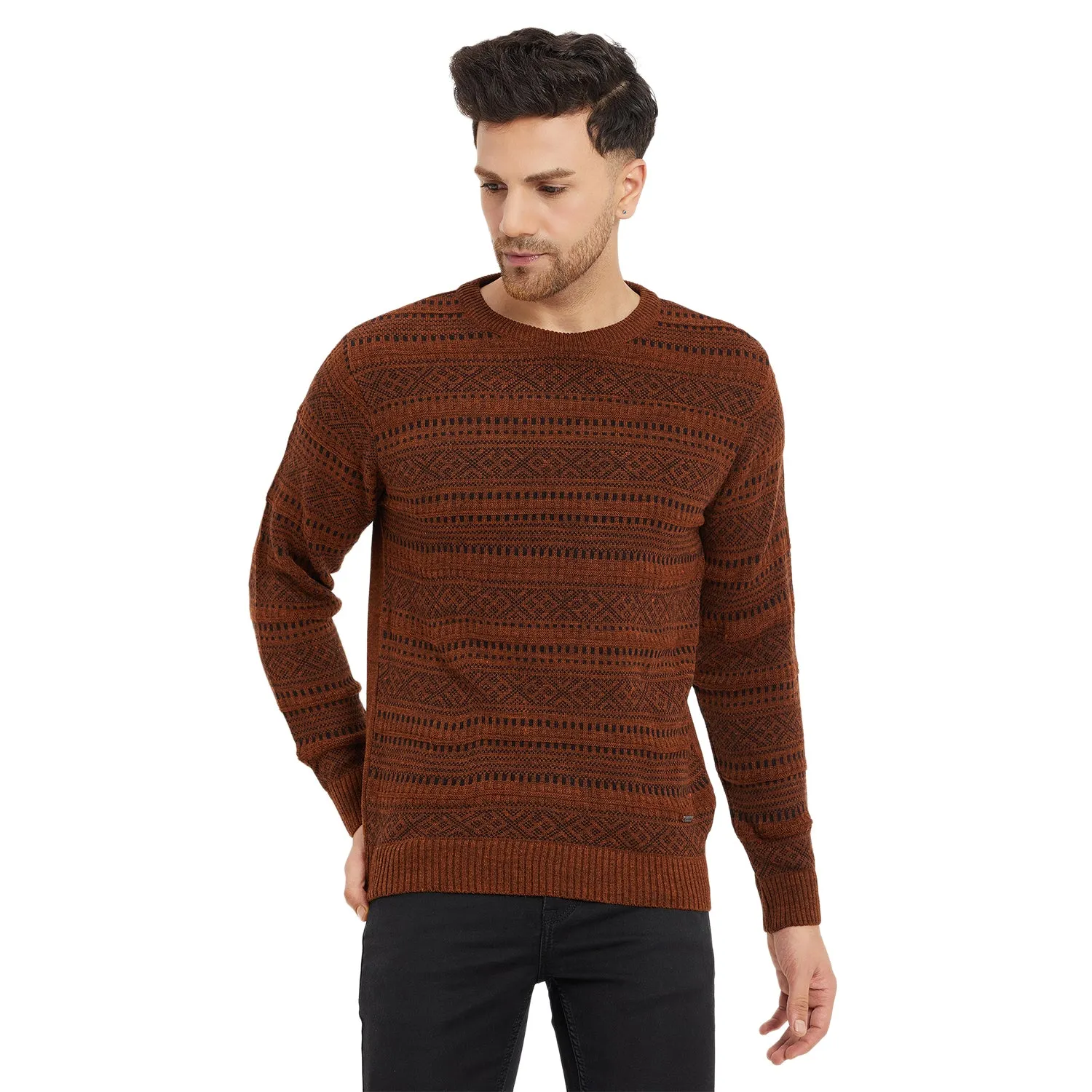Duke Stardust Men Full Sleeve Round Neck Sweater (SDS2023)