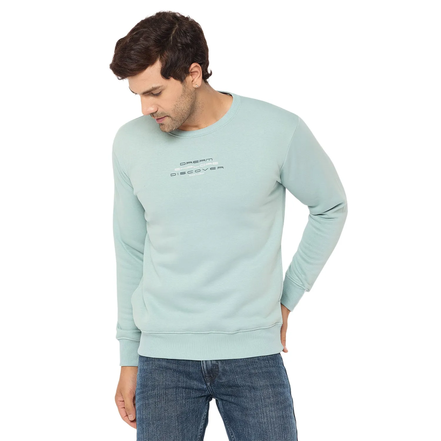 Duke Stardust Men Solid Sweatshirt (LF6451)