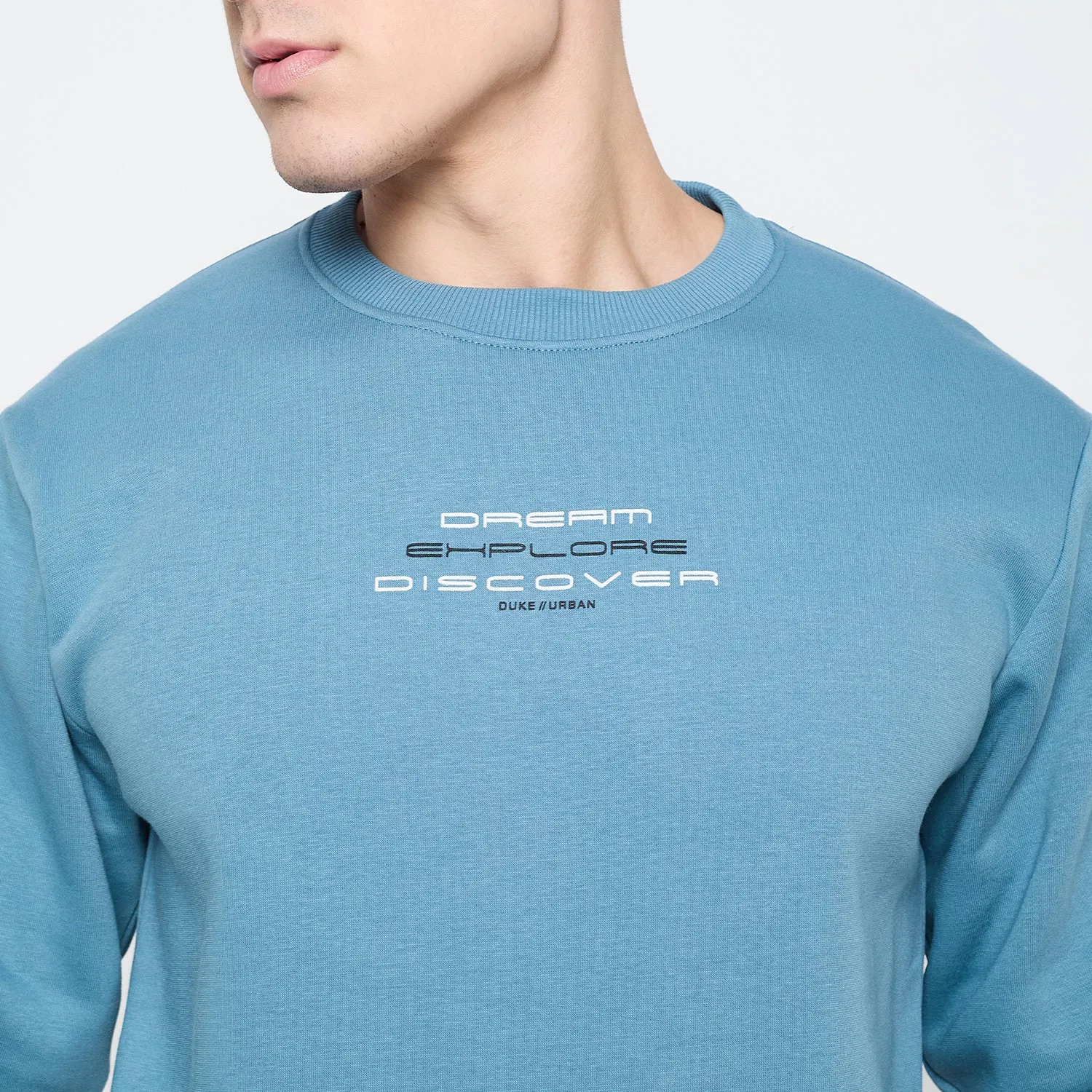 Duke Stardust Men Solid Sweatshirt (LF6451)