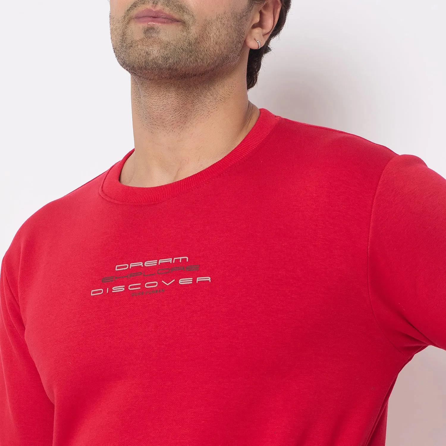 Duke Stardust Men Solid Sweatshirt (LF6451)