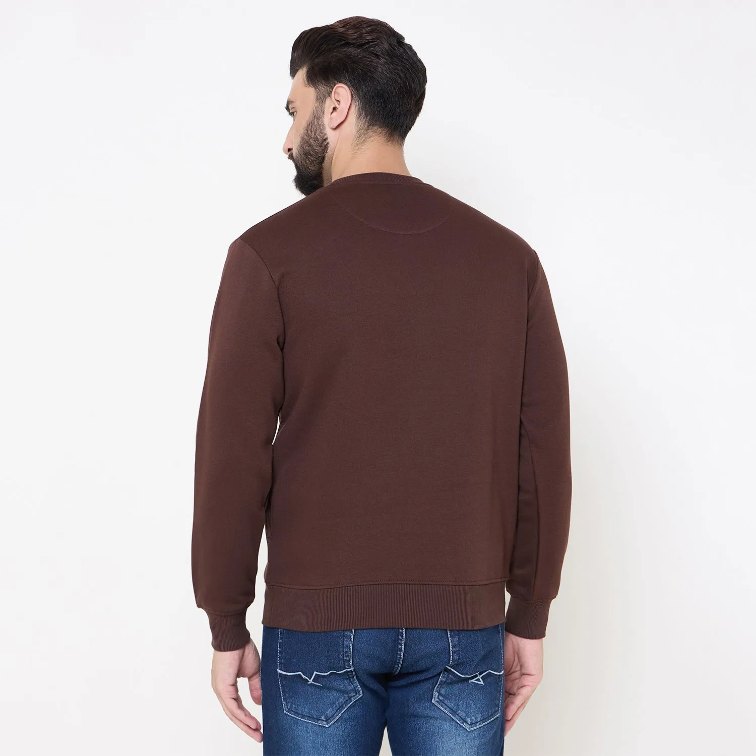 Duke Stardust Men Solid Sweatshirt (LF6451)