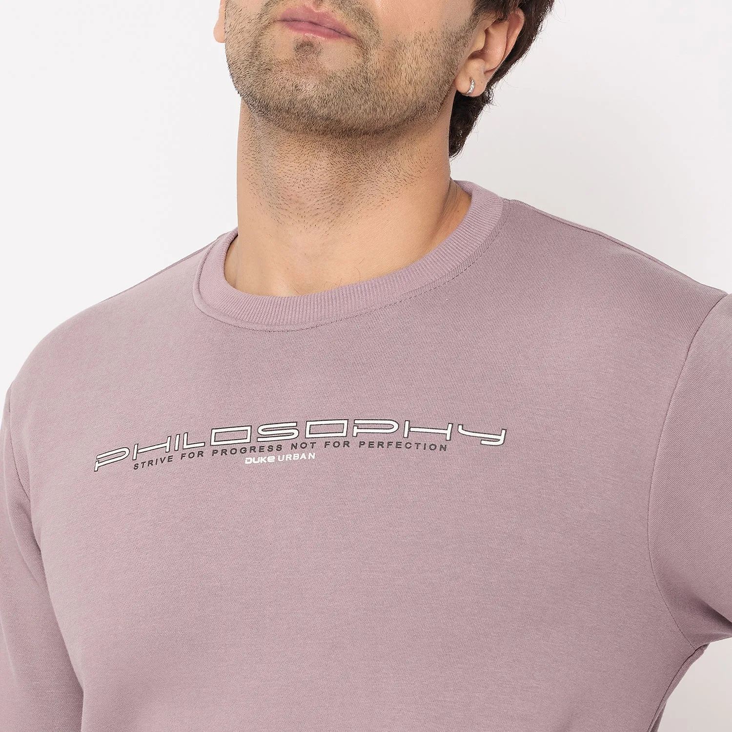 Duke Stardust Men Solid Sweatshirt (LF6451)