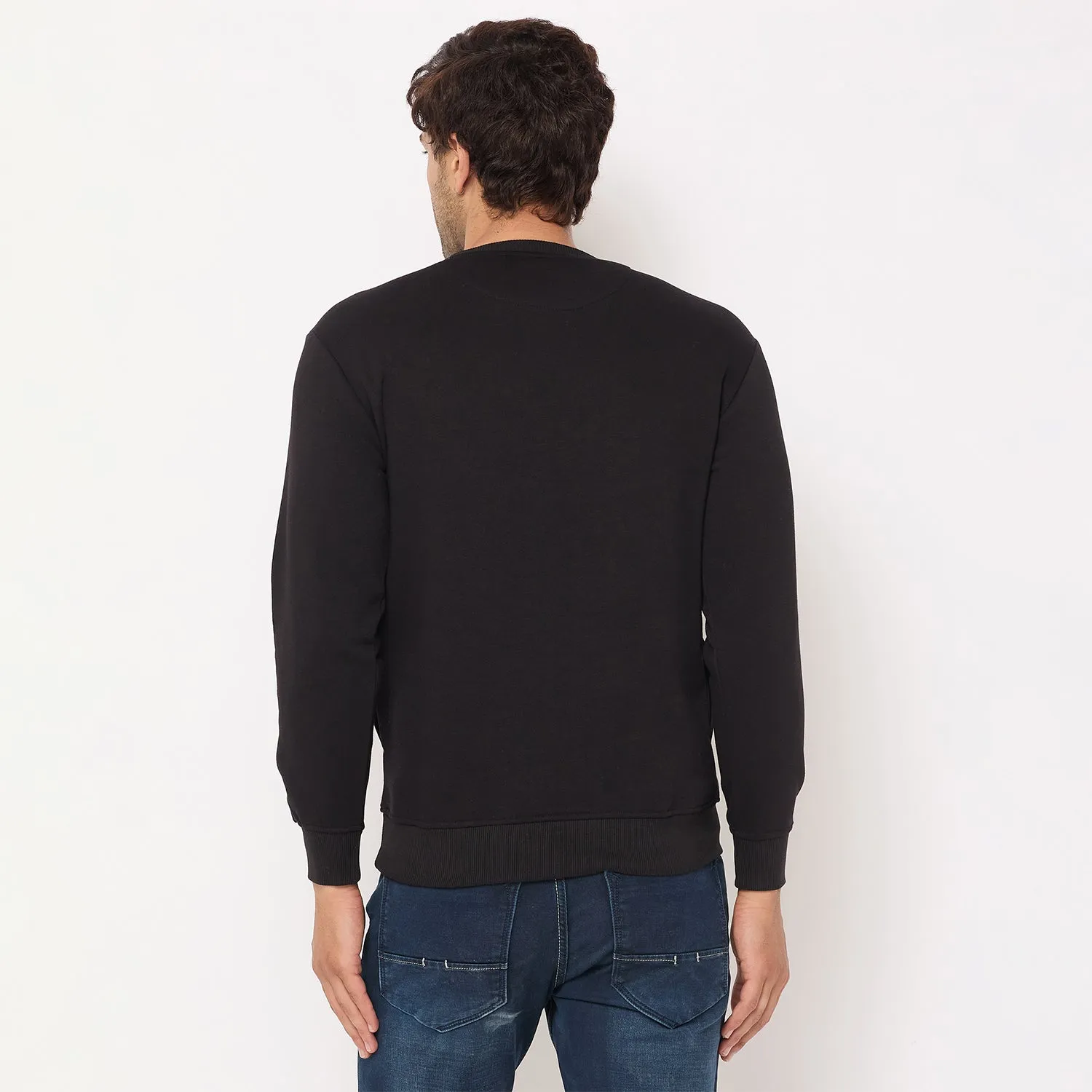 Duke Stardust Men Solid Sweatshirt (LF6451)