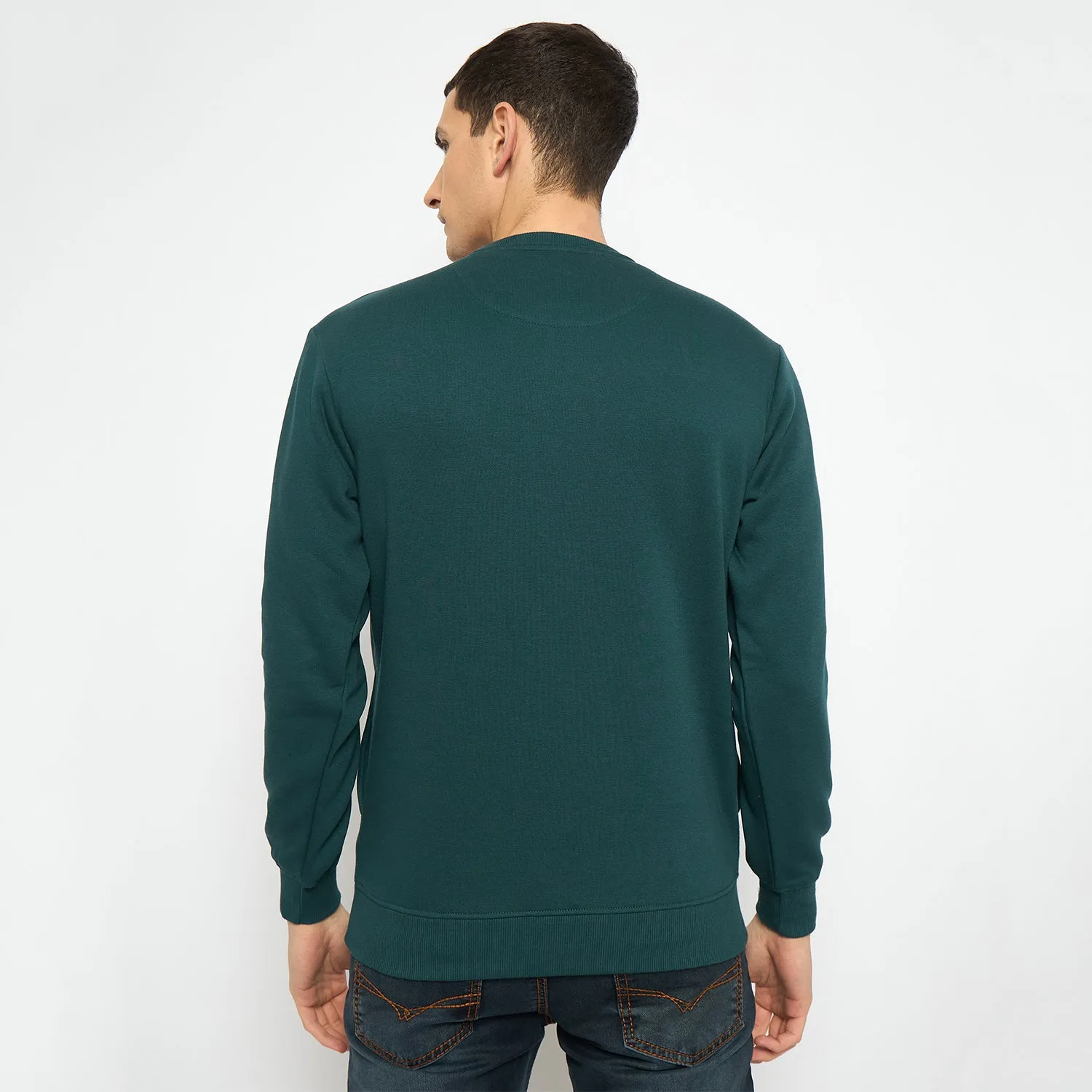Duke Stardust Men Solid Sweatshirt (LF6451)