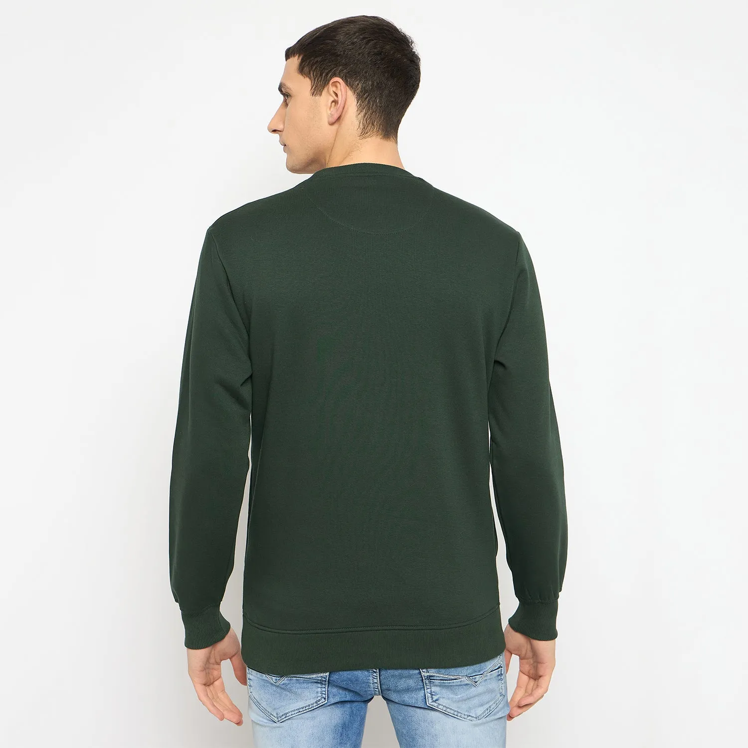 Duke Stardust Men Solid Sweatshirt (LF6451)