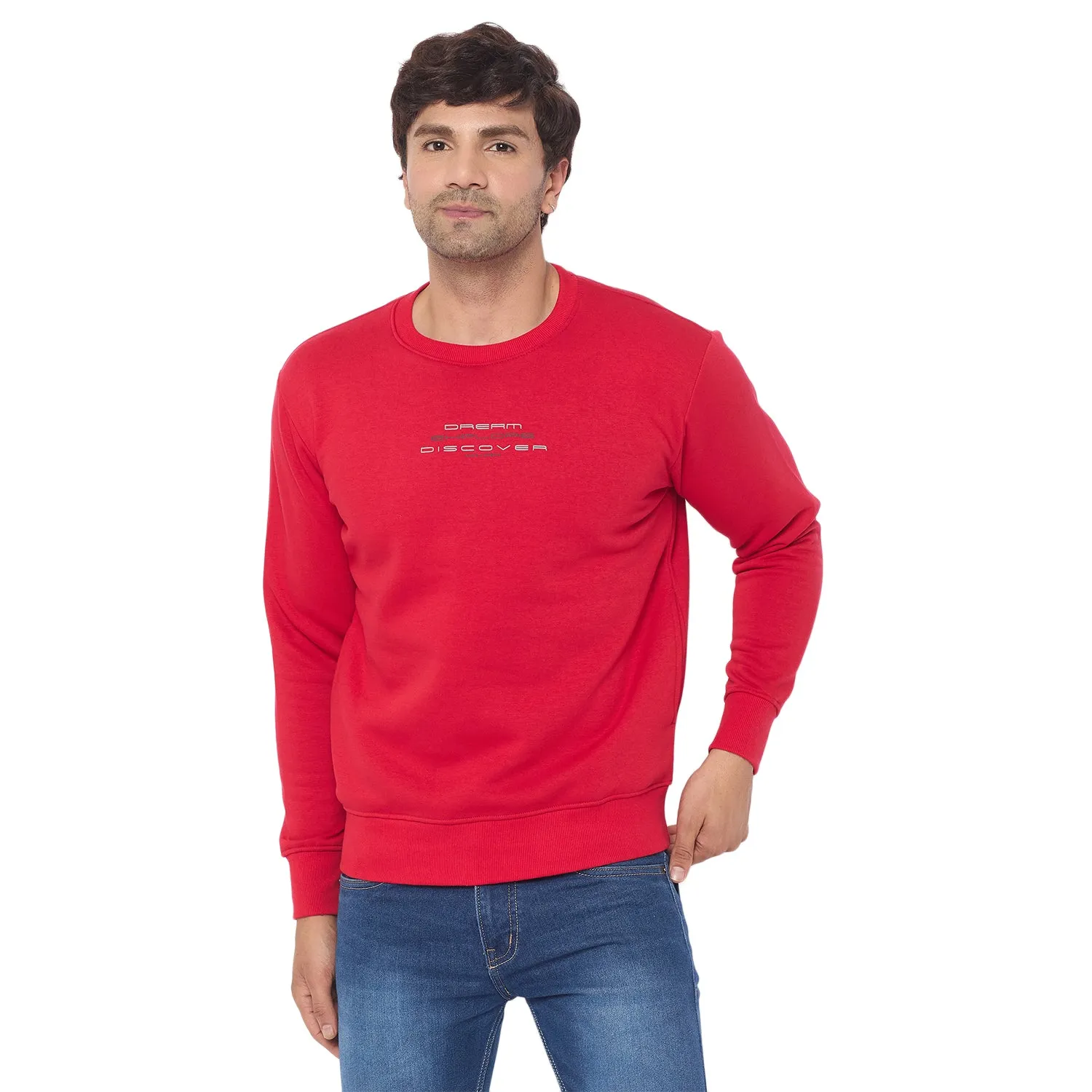 Duke Stardust Men Solid Sweatshirt (LF6451)