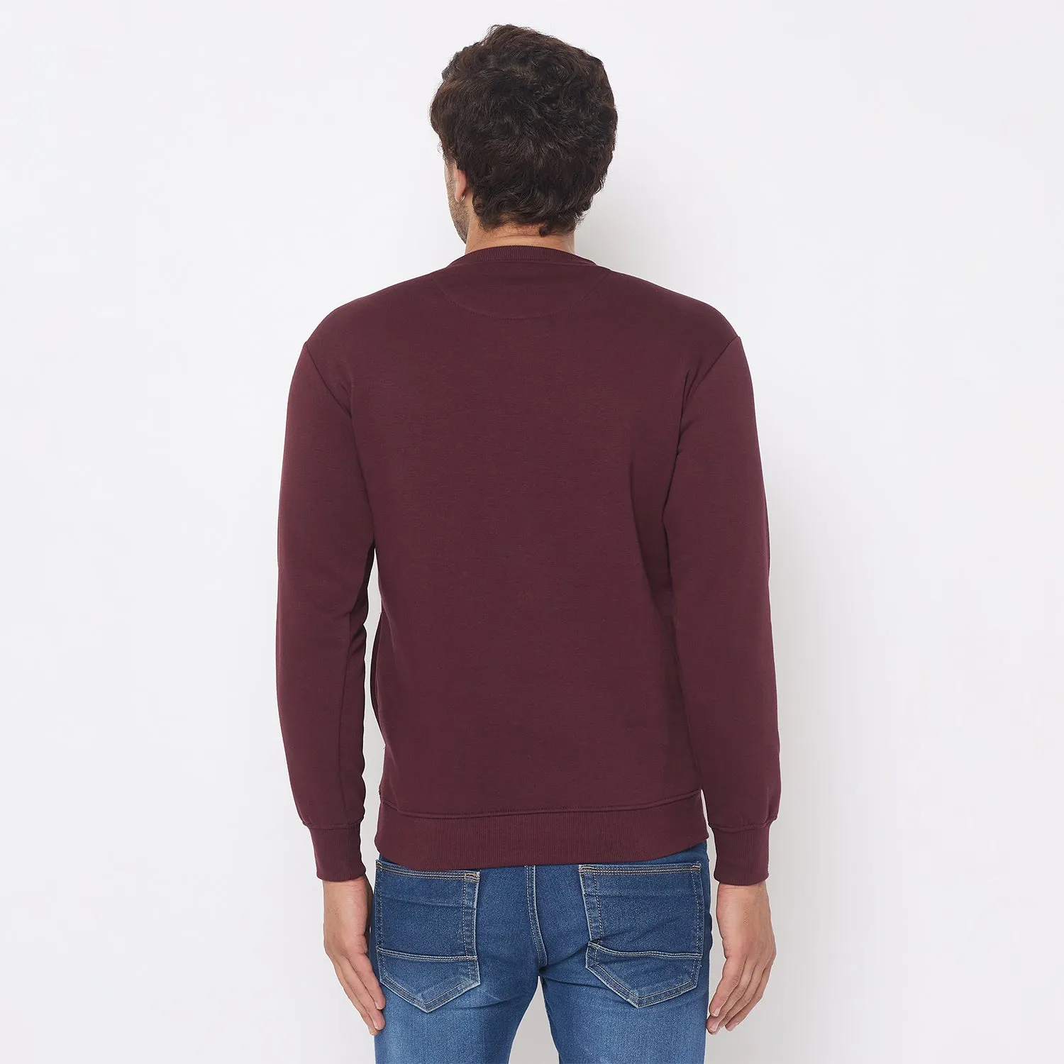 Duke Stardust Men Solid Sweatshirt (LF6451)