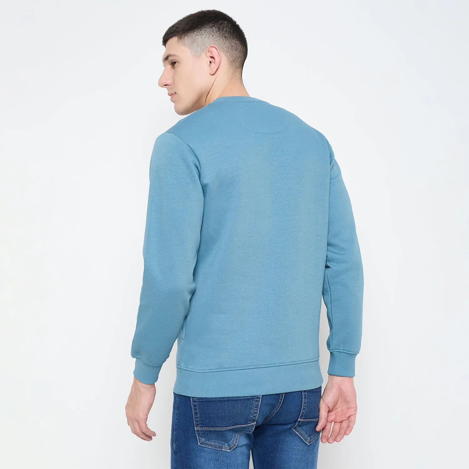 Duke Stardust Men Solid Sweatshirt (LF6451)