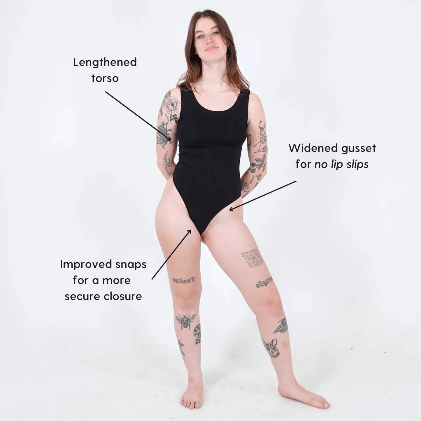 Emily Tank Bodysuit - Multi-Packs - Glacier/Obisidian