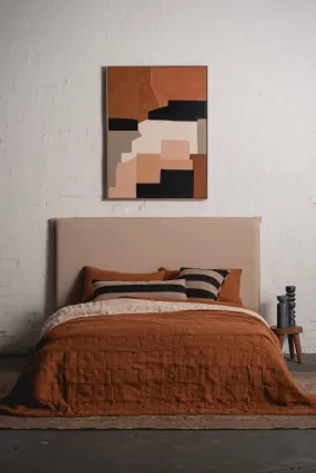 Enes Pillowcases | Terracotta | Set of 2