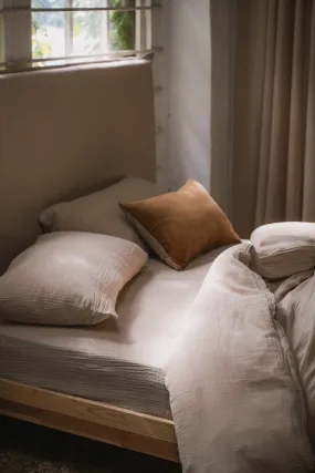 Enes Standard Pillowcases | Clay | Set of 2