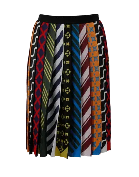 Exene Tie Jacquard Skirt