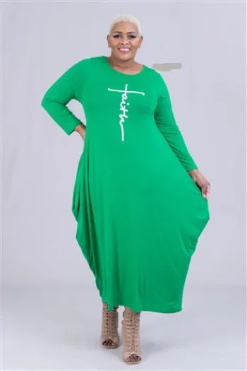 Faith Knit Maxi Dress