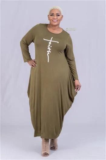 Faith Knit Maxi Dress