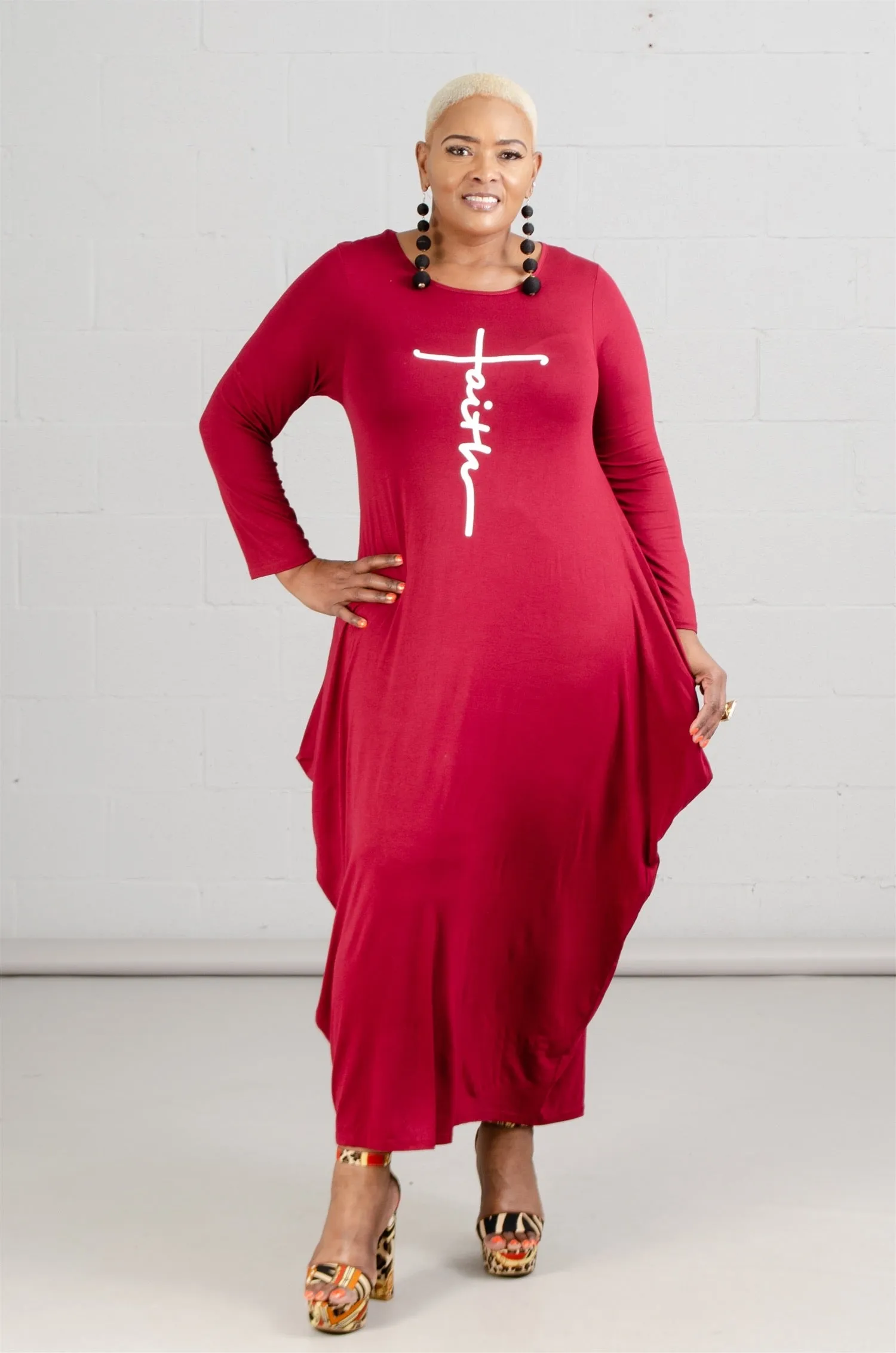 Faith Knit Maxi Dress