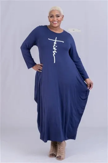 Faith Knit Maxi Dress