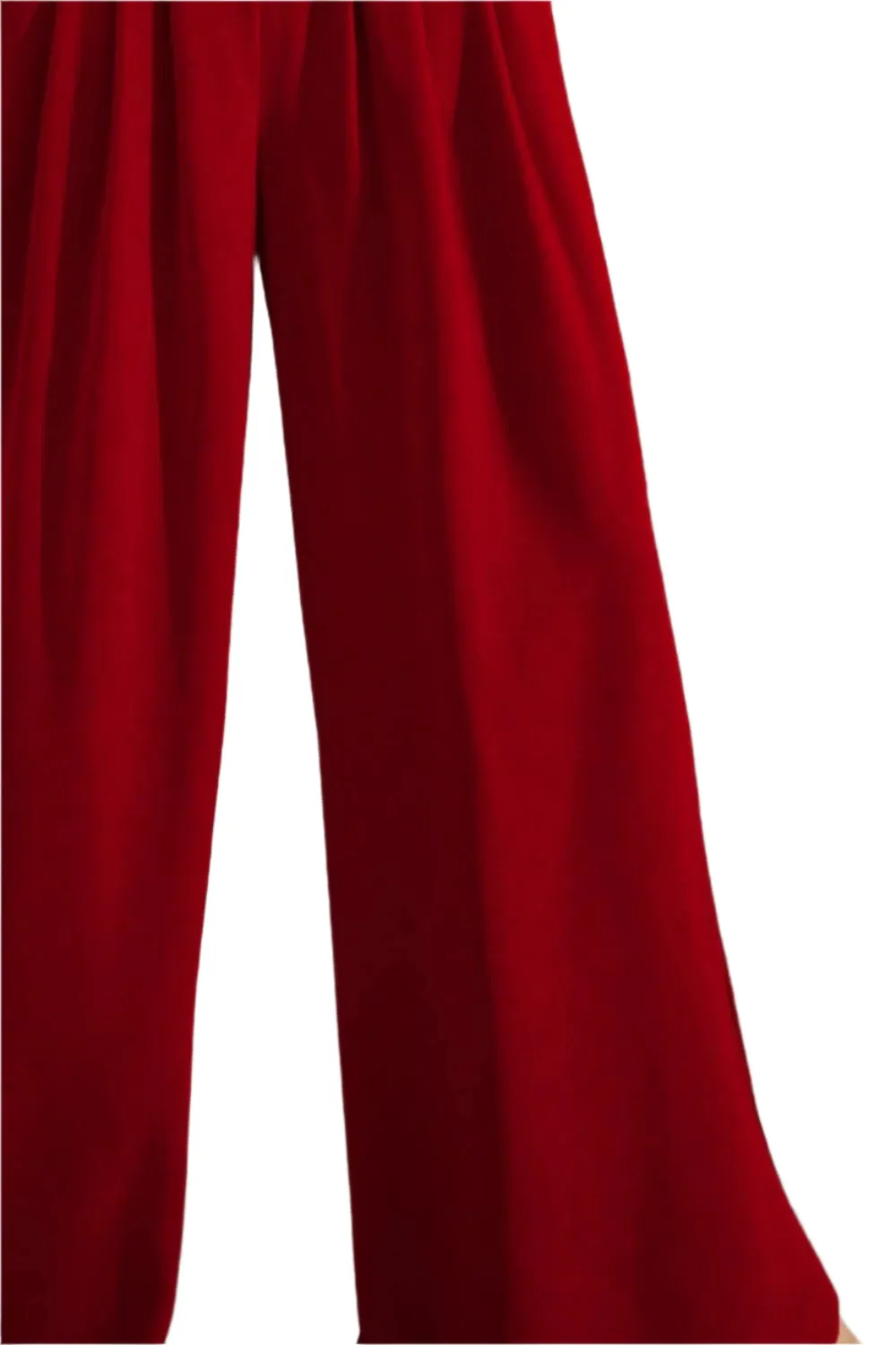 FAM-FAM High Waist Wide Leg Pants