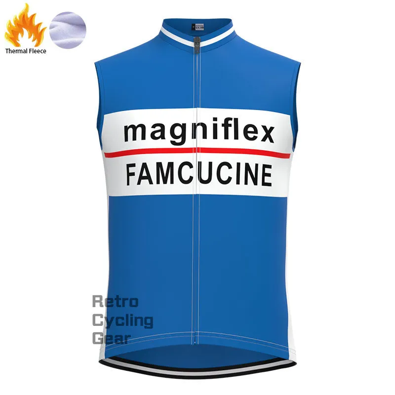 Famcucine Fleece Retro Cycling Kits